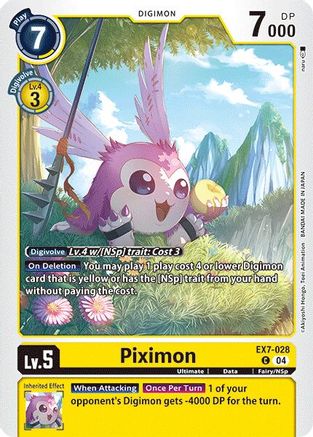 Image of Piximon [EX7-028] [Digimon LIBERATOR]