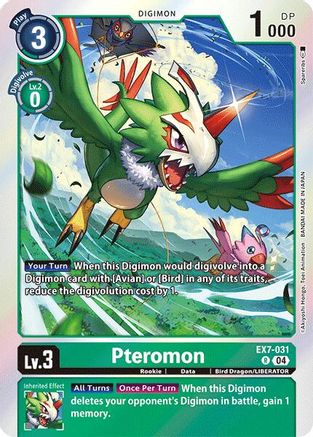 Image of Pteromon [EX7-031] [Digimon LIBERATOR]