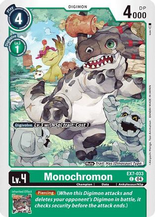 Image of Monochromon [EX7-033] [Digimon LIBERATOR]