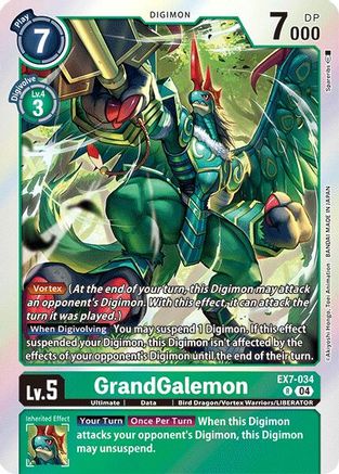 Image of GrandGalemon [EX7-034] [Digimon LIBERATOR]