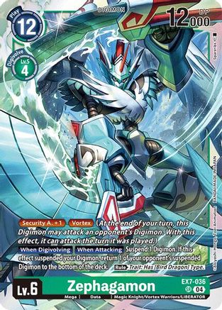 Image of Zephagamon [EX7-036] [Digimon LIBERATOR]