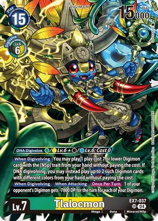 Image of Tlalocmon [EX7-037] [Digimon LIBERATOR]