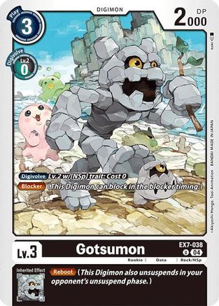 Image of Gotsumon [EX7-038] [Digimon LIBERATOR]
