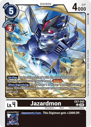Image of Jazardmon [EX7-042] [Digimon LIBERATOR]