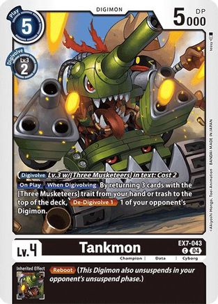 Image of Tankmon [EX7-043] [Digimon LIBERATOR]