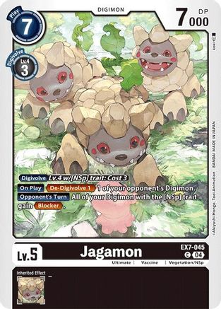 Image of Jagamon [EX7-045] [Digimon LIBERATOR]