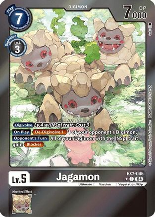Image of Jagamon [EX7-045] (Foil) [Digimon LIBERATOR]