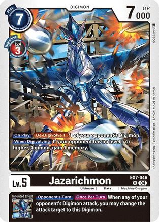 Image of Jazarichmon [EX7-046] [Digimon LIBERATOR]