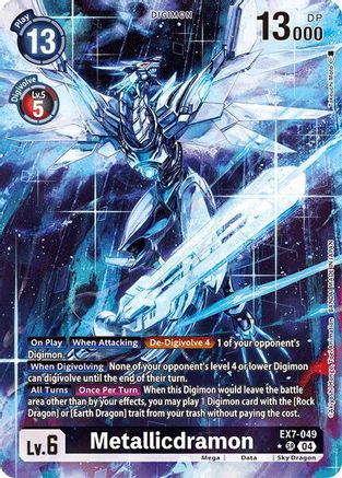 Image of Metallicdramon [EX7-049] (Alternate Art) [Digimon LIBERATOR]