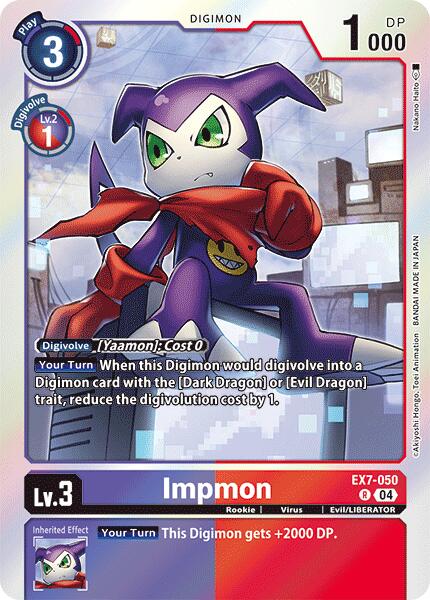 Image of Impmon [EX7-050] [Digimon LIBERATOR]