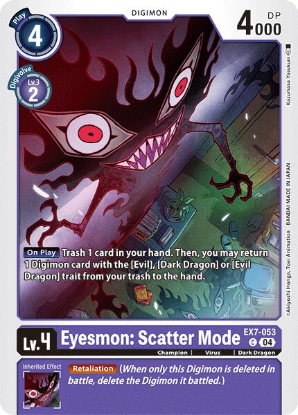 Image of Eyesmon: Scatter Mode [EX7-053] [Digimon LIBERATOR]