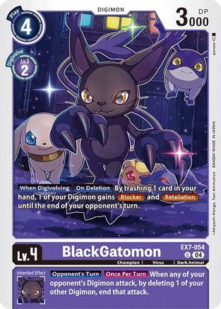 Image of BlackGatomon [EX7-054] [Digimon LIBERATOR]