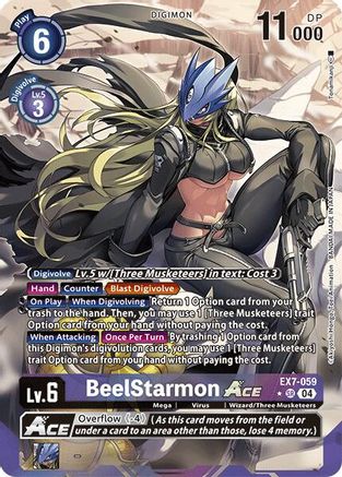 Image of BeelStarmon ACE [EX7-059] (Alternate Art) [Digimon LIBERATOR]