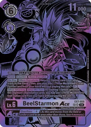 Image of BeelStarmon ACE [EX7-059] (Textured) [Digimon LIBERATOR]