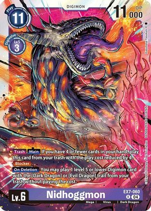 Image of Nidhoggmon [EX7-060] [Digimon LIBERATOR]