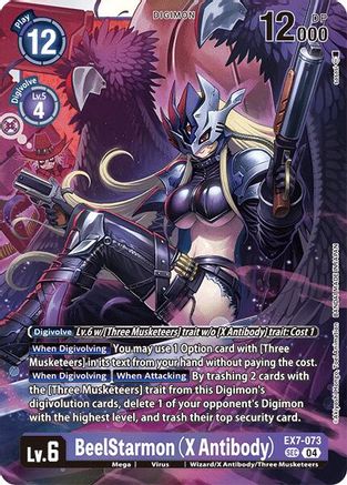 Image of BeelStarmon [EX7-073] (X Antibody) [Digimon LIBERATOR]