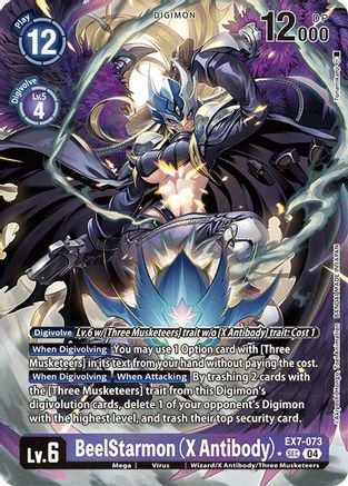 Image of BeelStarmon [EX7-073] (X Antibody) (Alternate Art) [Digimon LIBERATOR]