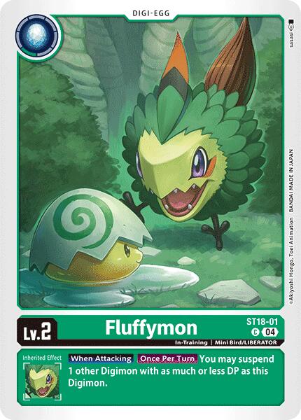 Image of Fluffymon [ST18-01] [Starter Deck: Guardian Vortex]