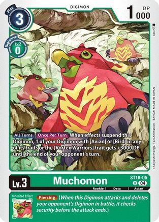 Image of Muchomon [ST18-05] [Starter Deck: Guardian Vortex]