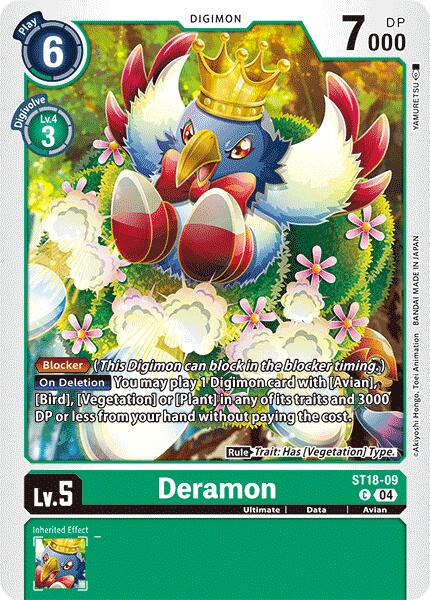 Image of Deramon [ST18-09] [Starter Deck: Guardian Vortex]