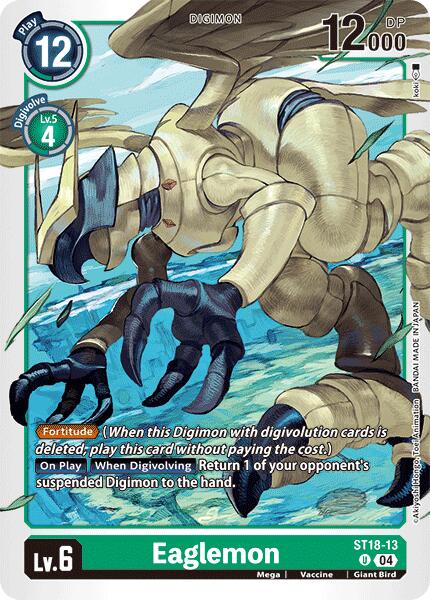 Image of Eaglemon [ST18-13] [Starter Deck: Guardian Vortex]
