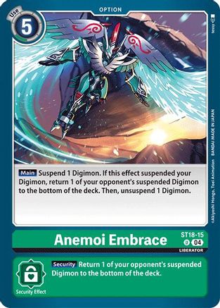 Image of Anemoi Embrace [ST18-15] [Starter Deck: Guardian Vortex]