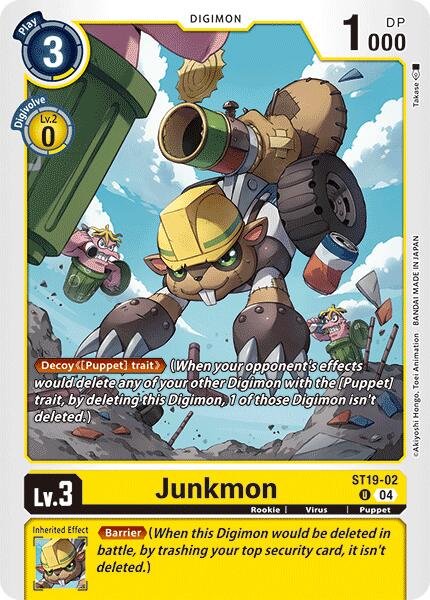 Image of Junkmon [ST19-02] [Starter Deck: Fable Waltz]