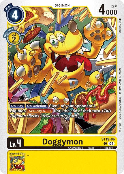Image of Doggymon [ST19-06] [Starter Deck: Fable Waltz]