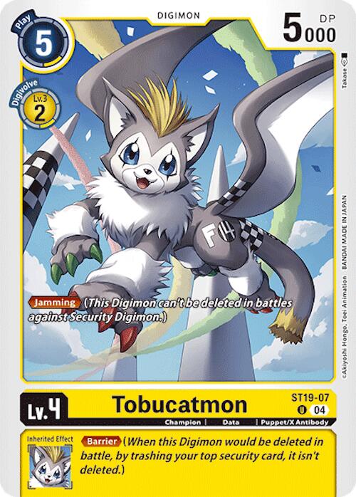Image of Tobucatmon [ST19-07] [Starter Deck: Fable Waltz]
