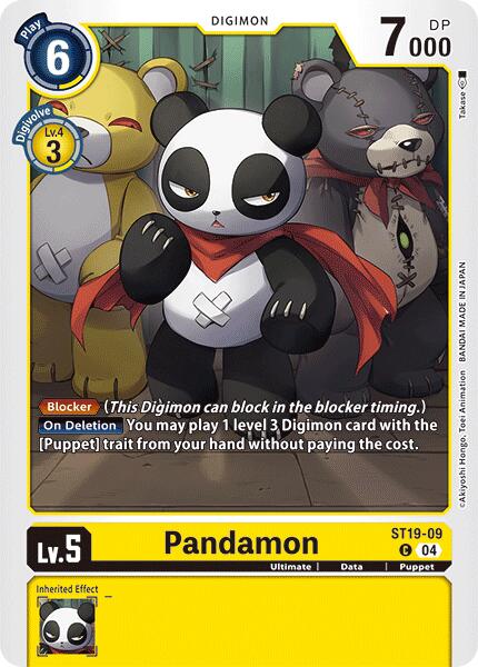 Image of Pandamon [ST19-09] [Starter Deck: Fable Waltz]