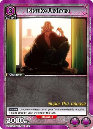 Image of Kisuke Urahara (102) (UE01ST/BLC-1-102) - UE01ST BLEACH ThousandYear Blood War Super PreRelease Starter Deck