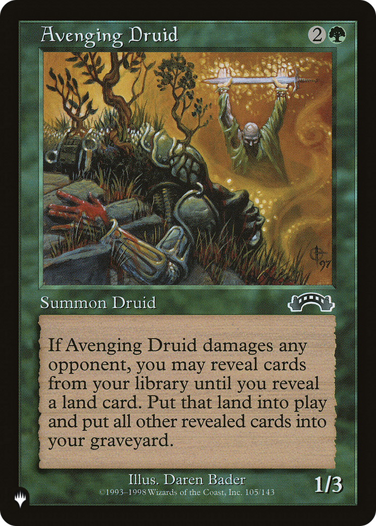 Image of Avenging Druid [The List]