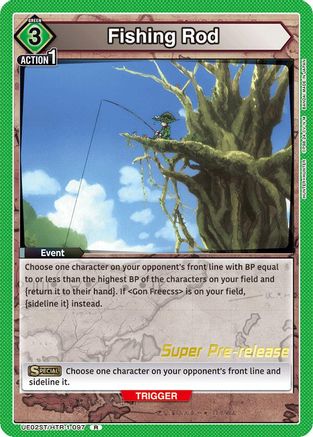 Image of Fishing Rod (UE02ST/HTR-1-097) - UE02ST HUNTER X HUNTER Super PreRelease Starter Deck