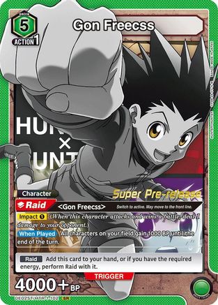 Image of Gon Freecss (102) (UE02ST/HTR-1-102) - UE02ST HUNTER X HUNTER Super PreRelease Starter Deck
