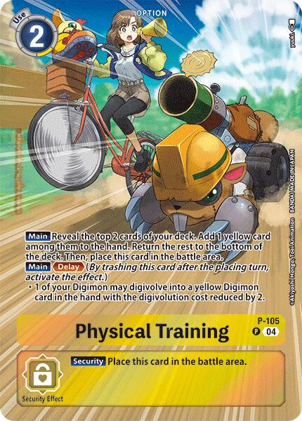 Image of Physical Training [P-105] (Starter Deck 19 Exclusive) [Starter Deck: Fable Waltz Promos]