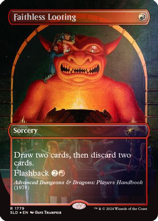 Image of Faithless Looting (Rainbow Foil) [Secret Lair Drop Series]