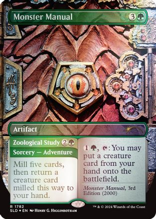 Image of Monster Manual (Rainbow Foil) [Secret Lair Drop Series]
