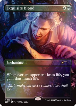 Image of Exquisite Blood (Rainbow Foil) [Secret Lair Drop Series]