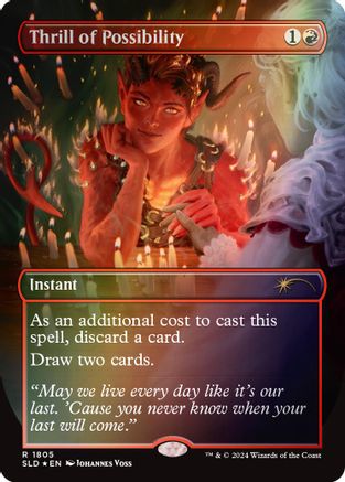 Image of Thrill of Possibility (Rainbow Foil) [Secret Lair Drop Series]