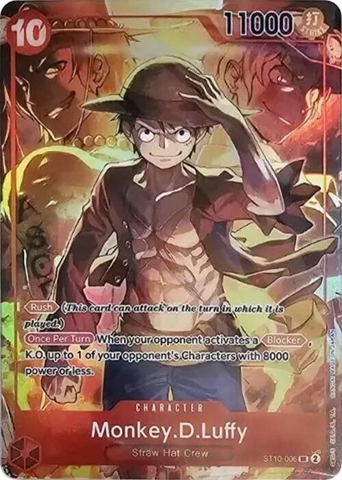 Image of Monkey.D.Luffy (Treasure Booster Set) [One Piece Promotion Cards]