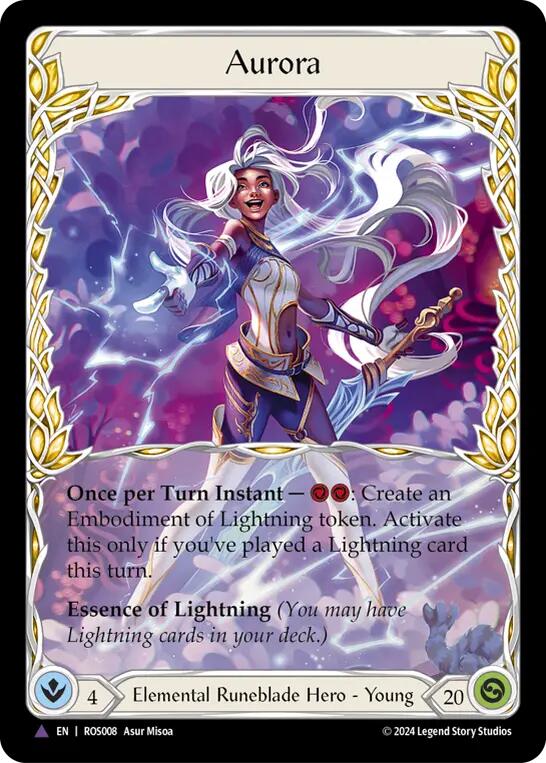 Image of Aurora (Marvel) (Alternate Art) [ROS008] (Rosetta)  Cold Foil