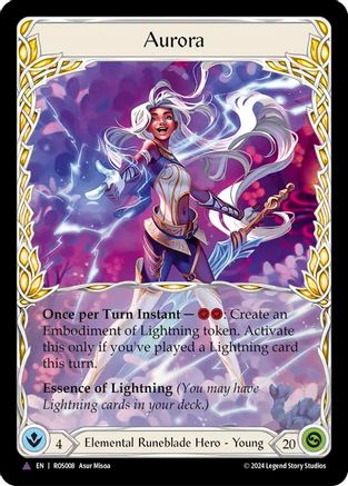 Image of Aurora (Marvel) (Alternate Art) [ROS008] (Rosetta)  Cold Foil