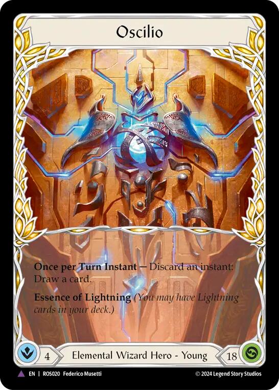 Image of Oscilio (Marvel) [ROS020] (Rosetta)  Cold Foil