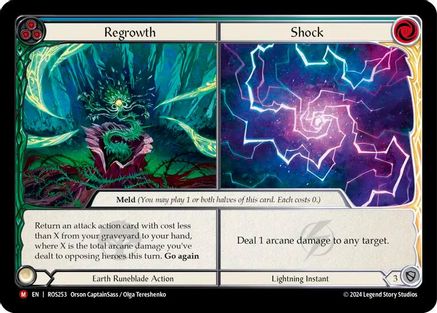 Image of Regrowth // Shock [ROS253] (Rosetta)  Rainbow Foil