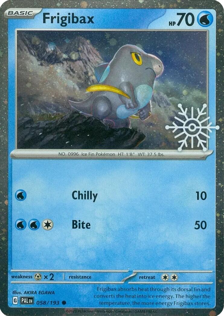 Image of Frigibax (058/193) (Holiday Calendar) [Miscellaneous Cards]