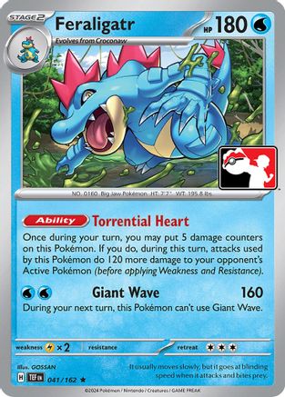 Image of Feraligatr (041/162) [Prize Pack Series Five]