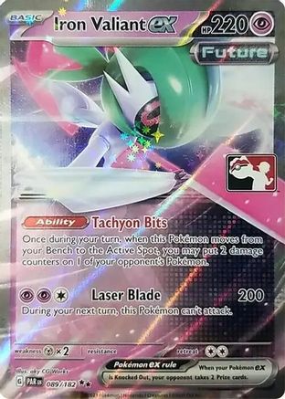 Image of Iron Valiant ex (089/182) [Prize Pack Series Five]