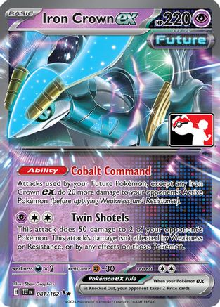 Image of Iron Crown ex (081/162) [Prize Pack Series Five]