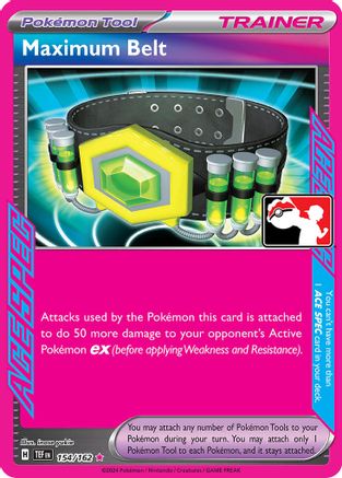 Image of Maximum Belt (154/162) [Prize Pack Series Five]