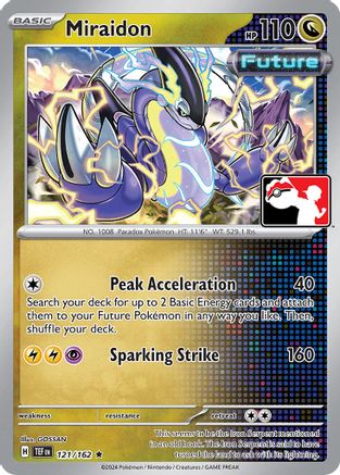 Image of Miraidon (121/162) [Prize Pack Series Five]
